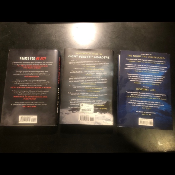 Every Vow You Break Peter Swanson The Night She Disappeared Lisa Jewell etc - Picture 2 of 7